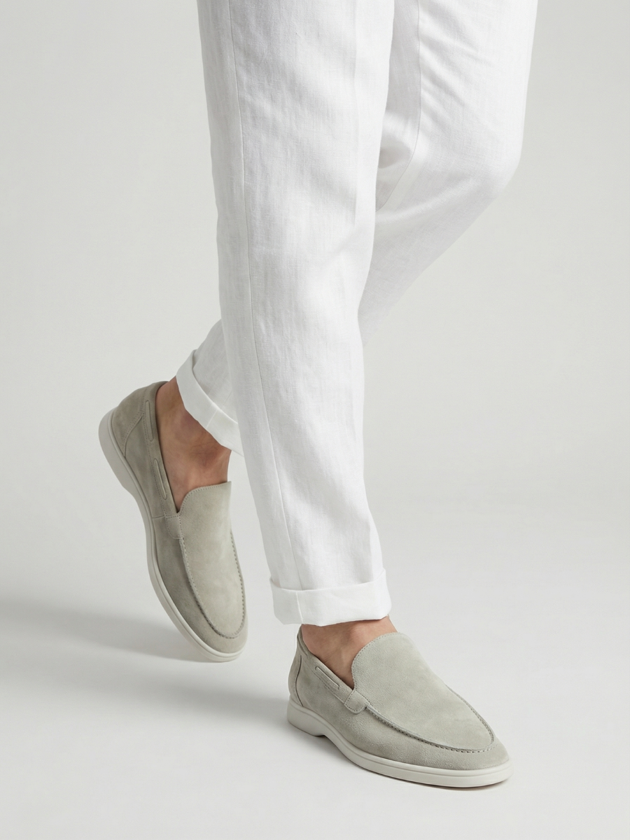 Vrijetijdsgroen Yacht Loafers