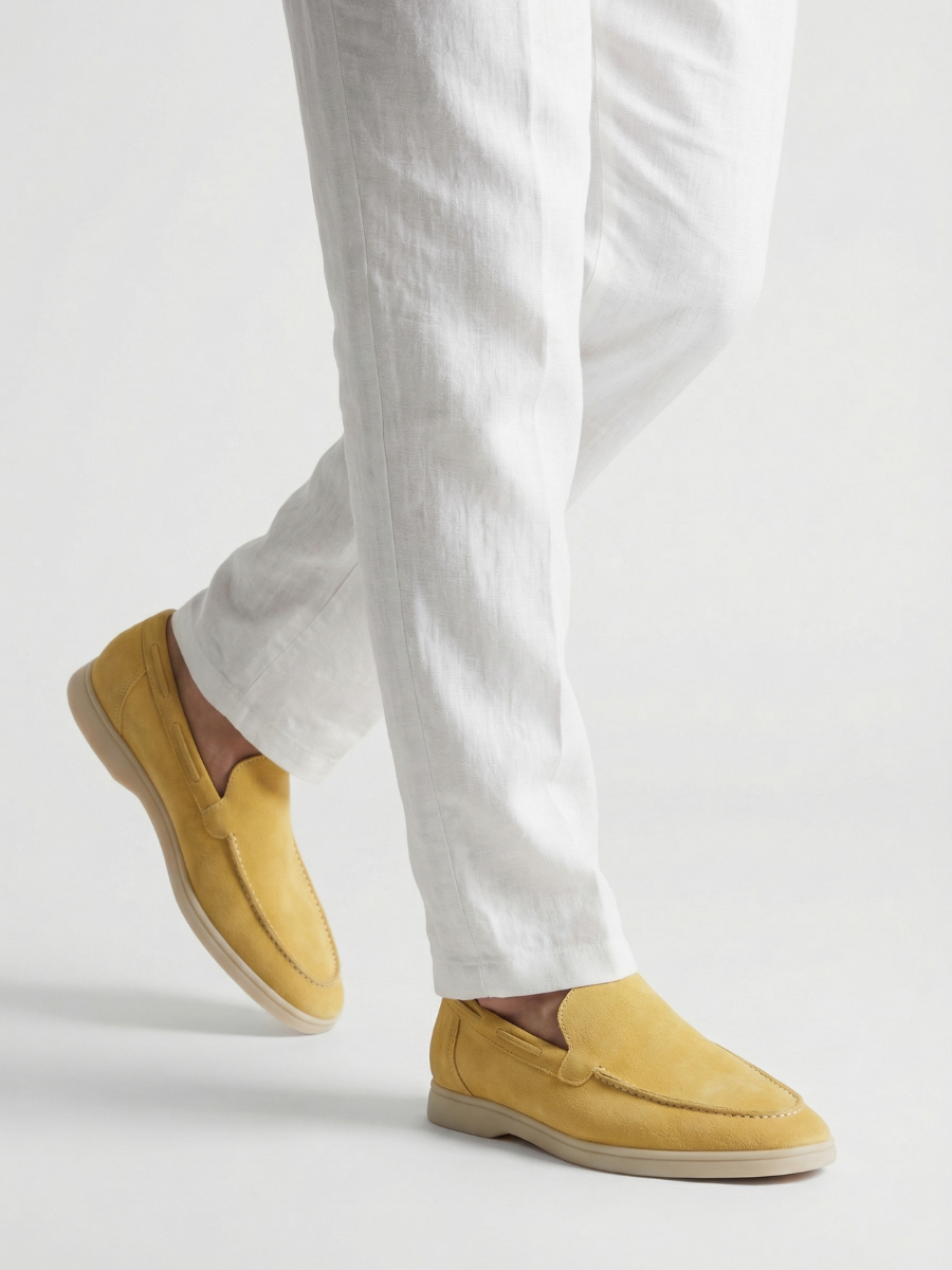 Mocassins Bateau Jaunes