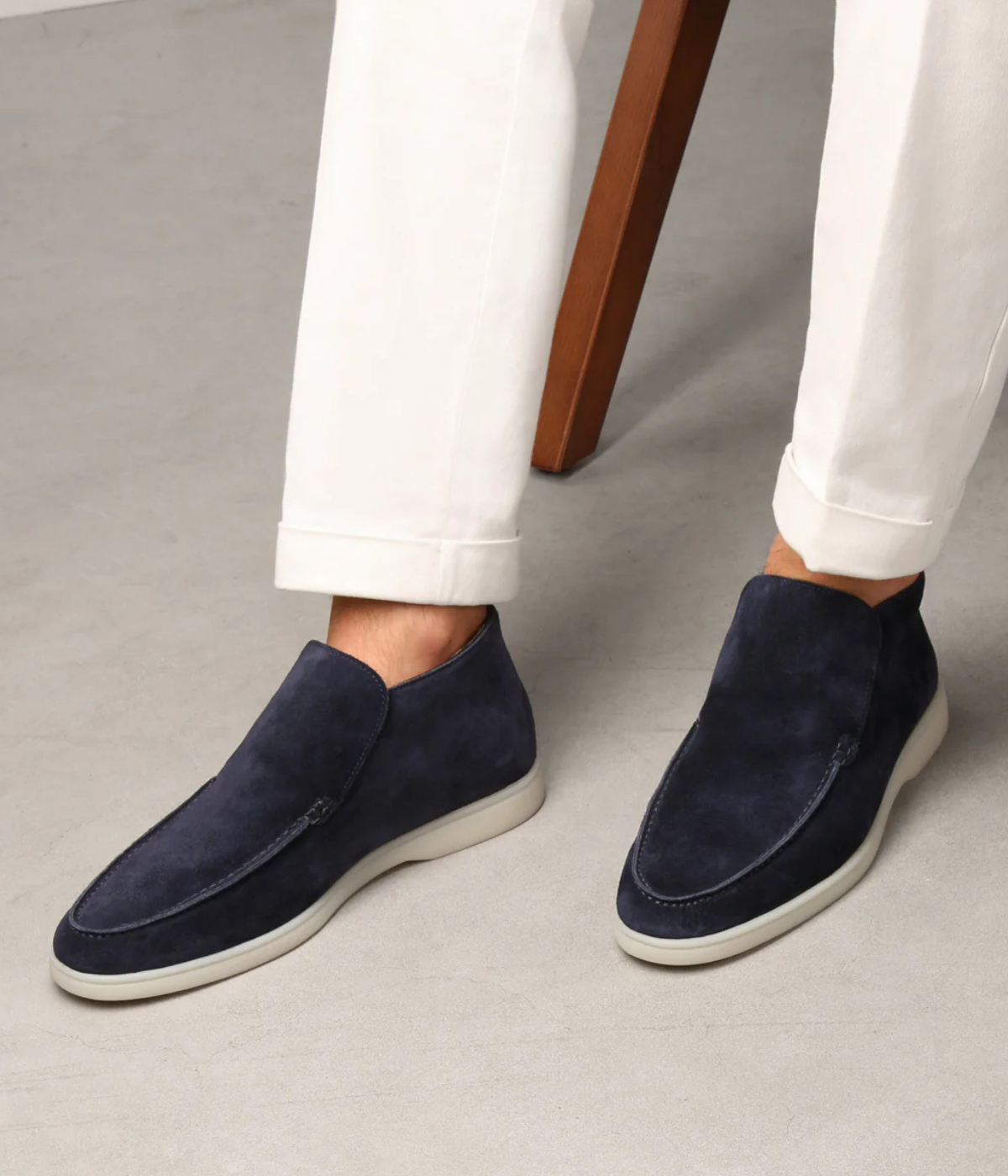 Navy City Loafer