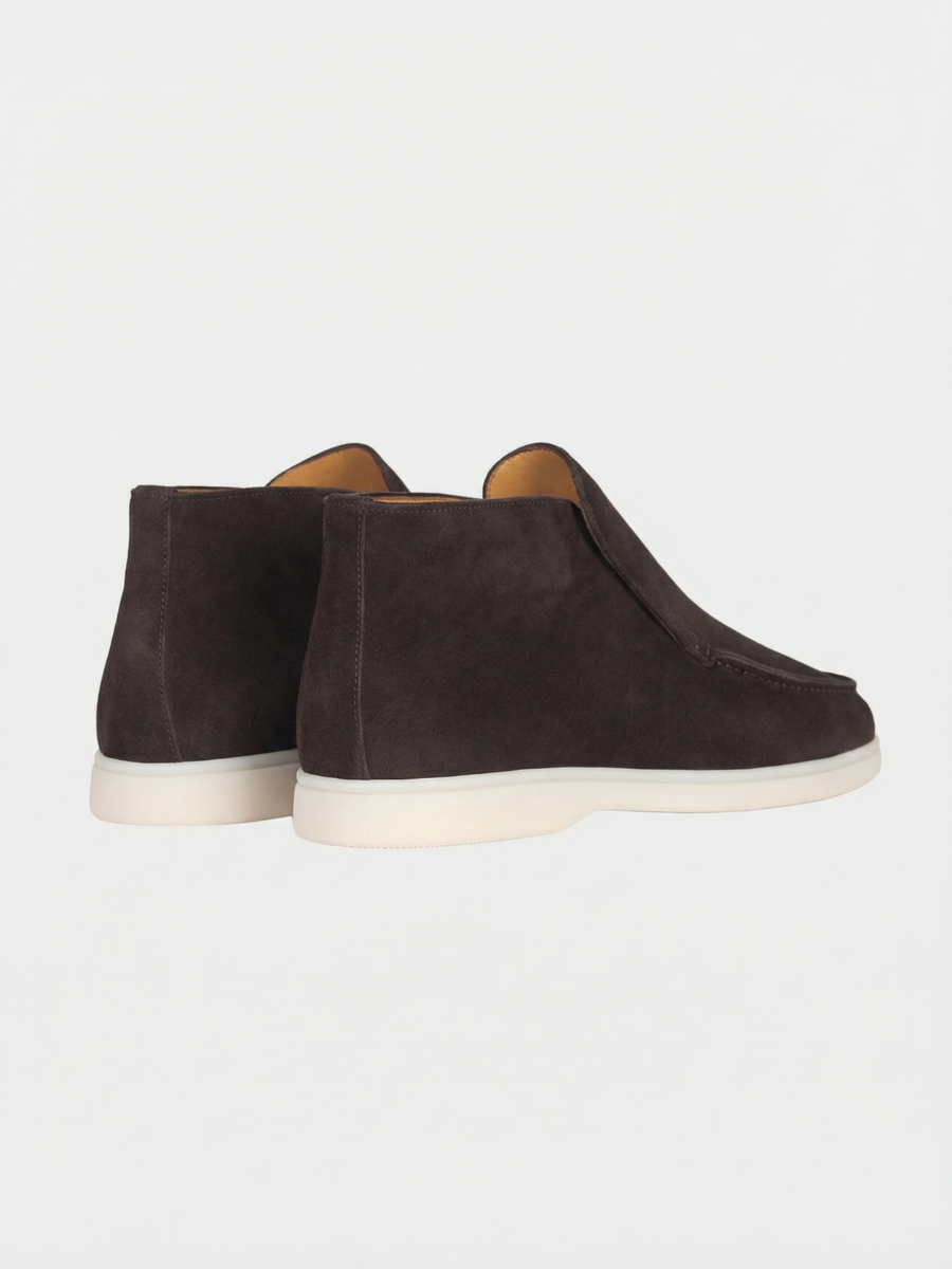 Mocasín urbano gris cálido