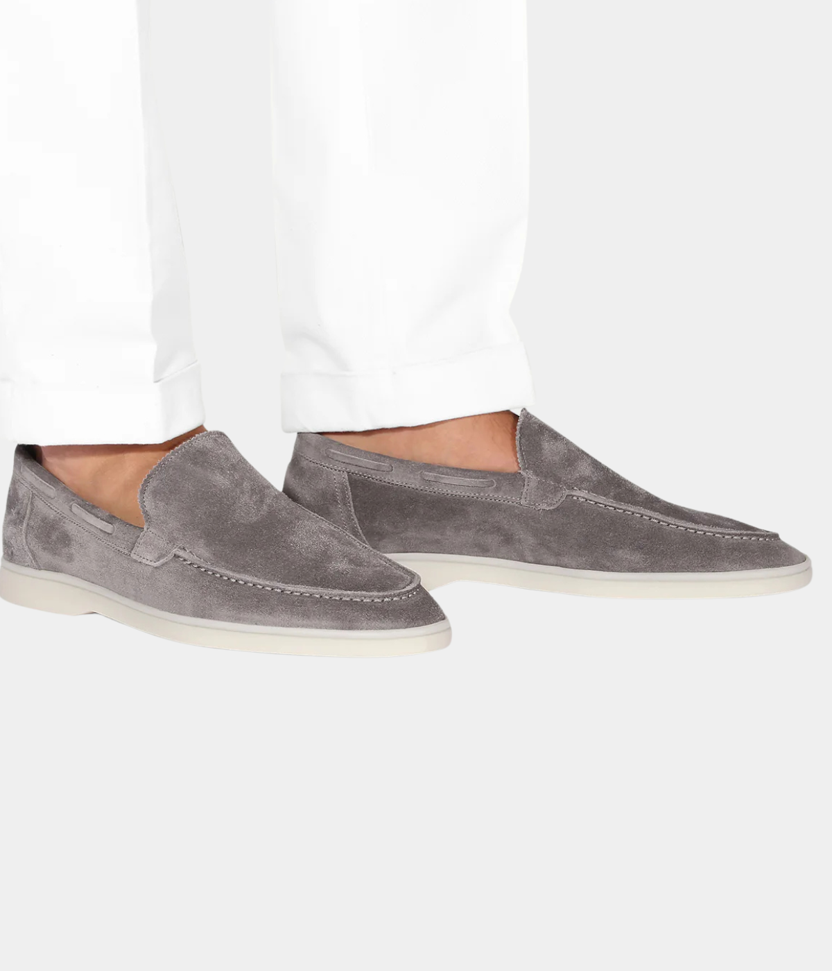 Grey Yacht Loafers