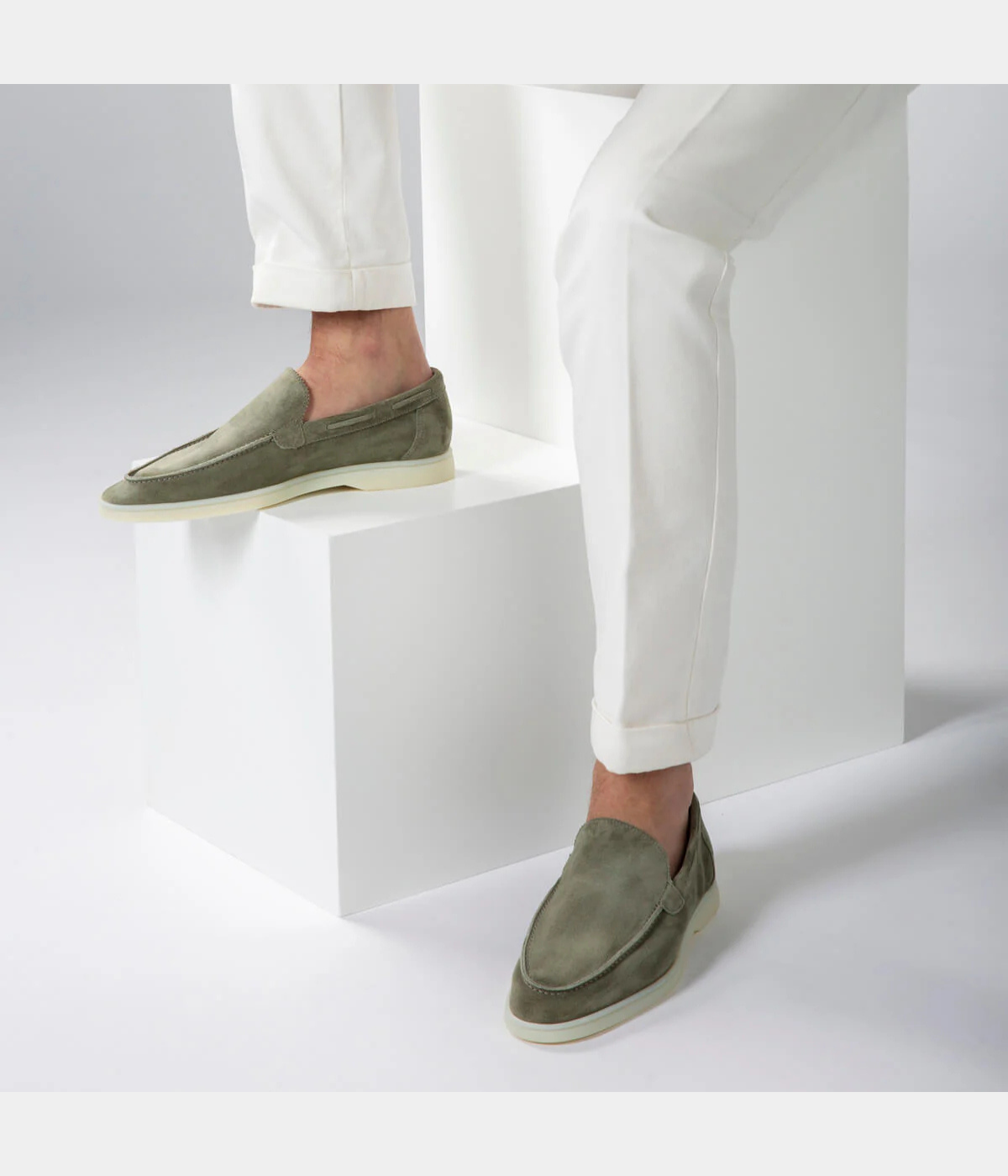 Pistache Yacht Loafers