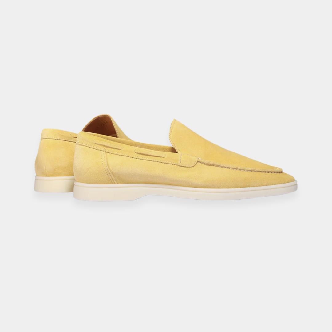 Light Yellow Yacht Loafers