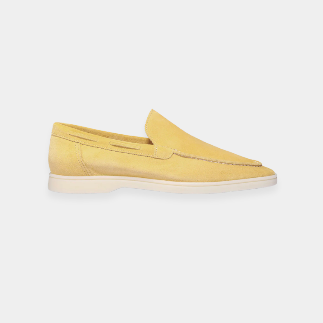 Light Yellow Yacht Loafers