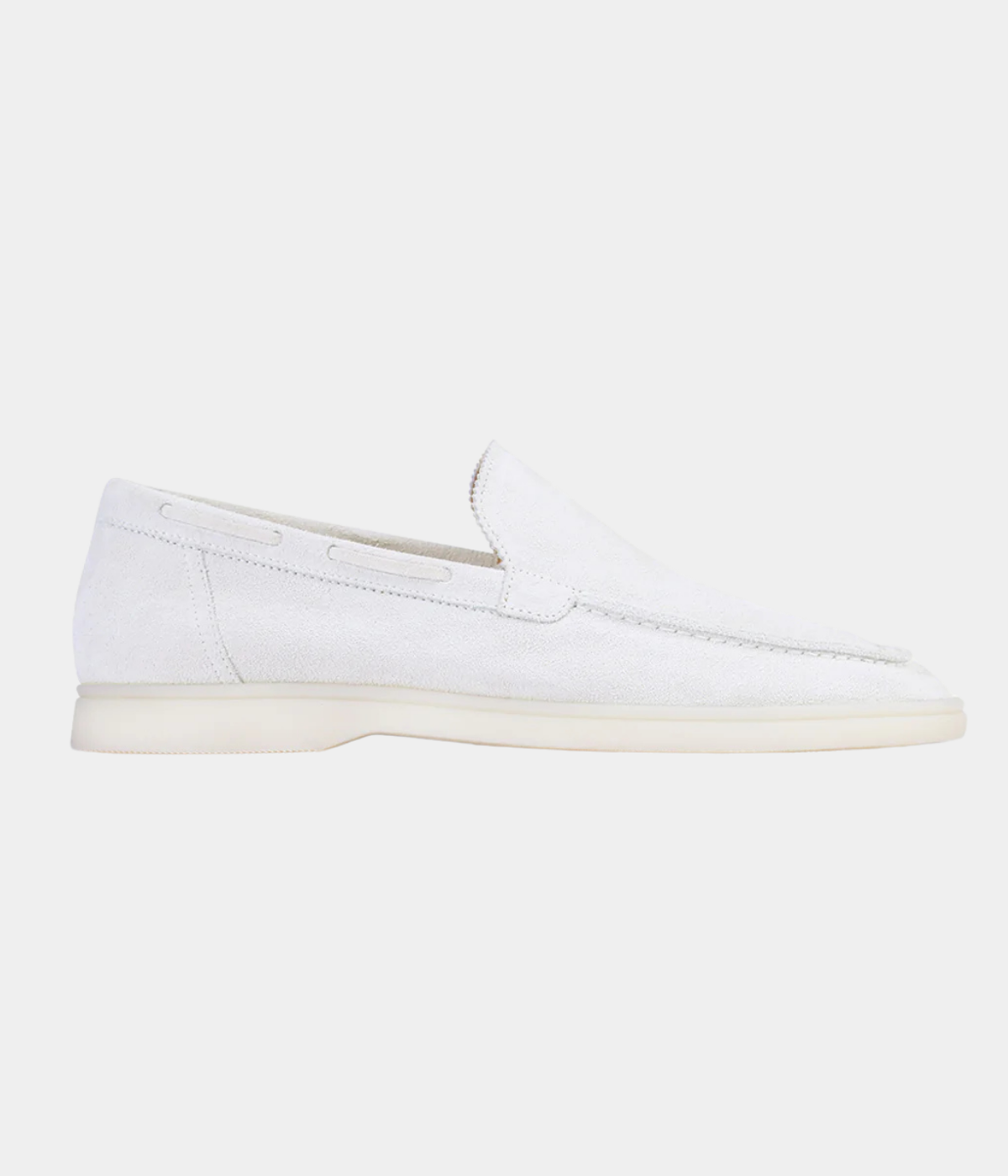 White Yacht Loafers