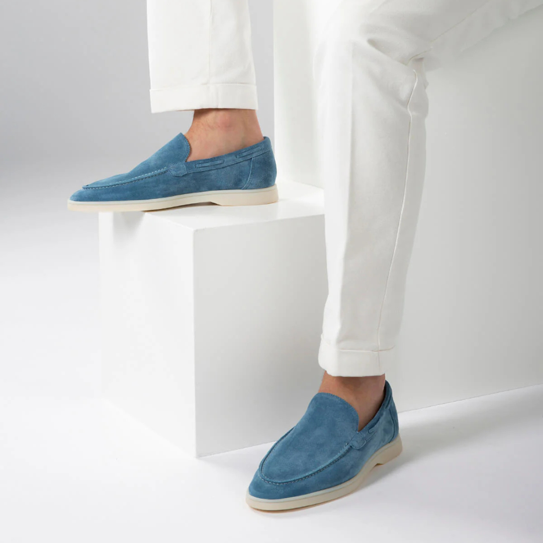 Sapphire Blue Yacht Loafers