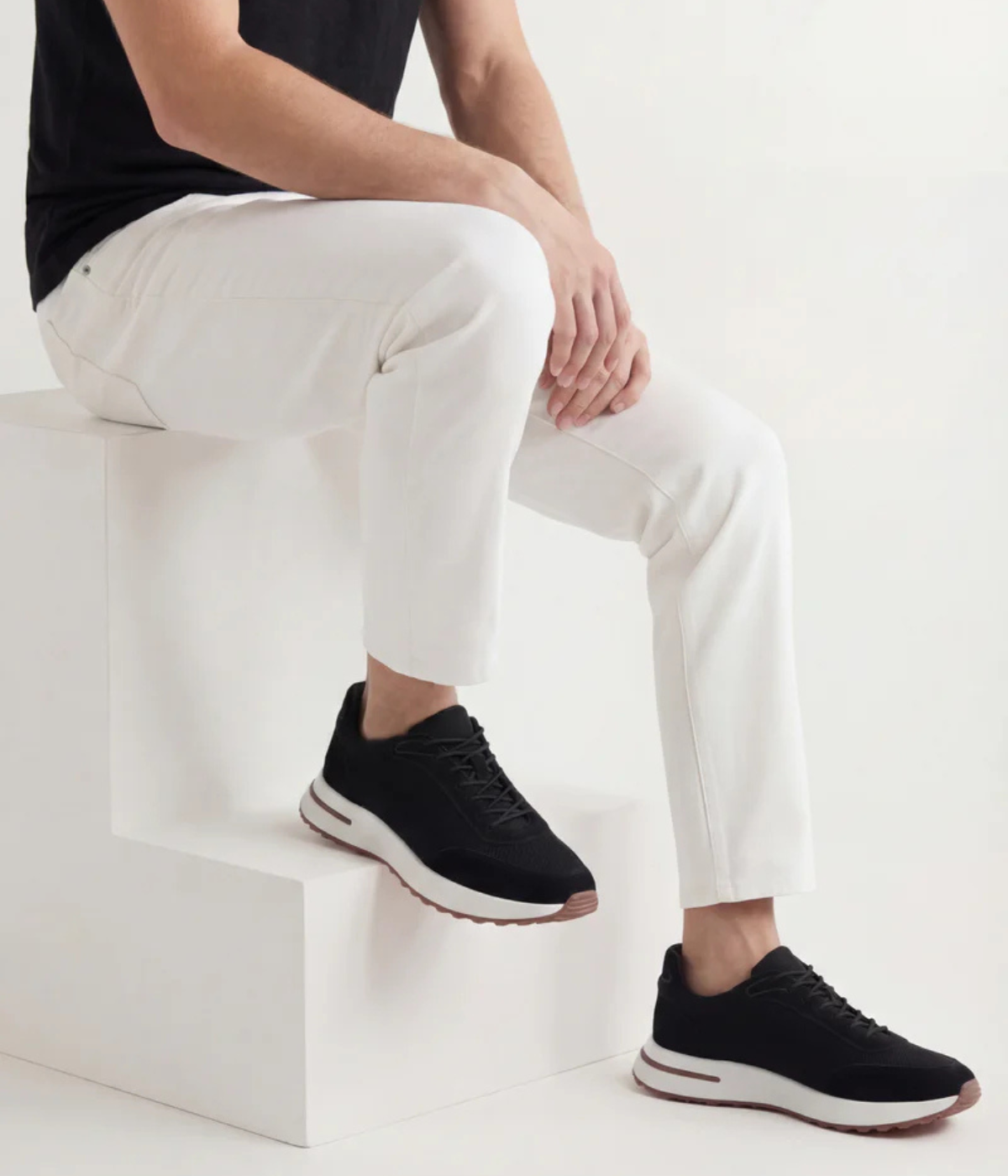 Black Amalfi Trainer