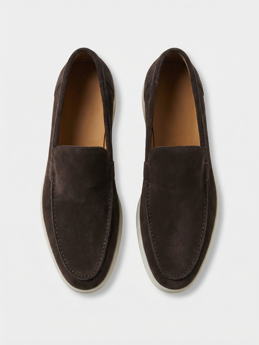 Warm Grey Yacht Loafers