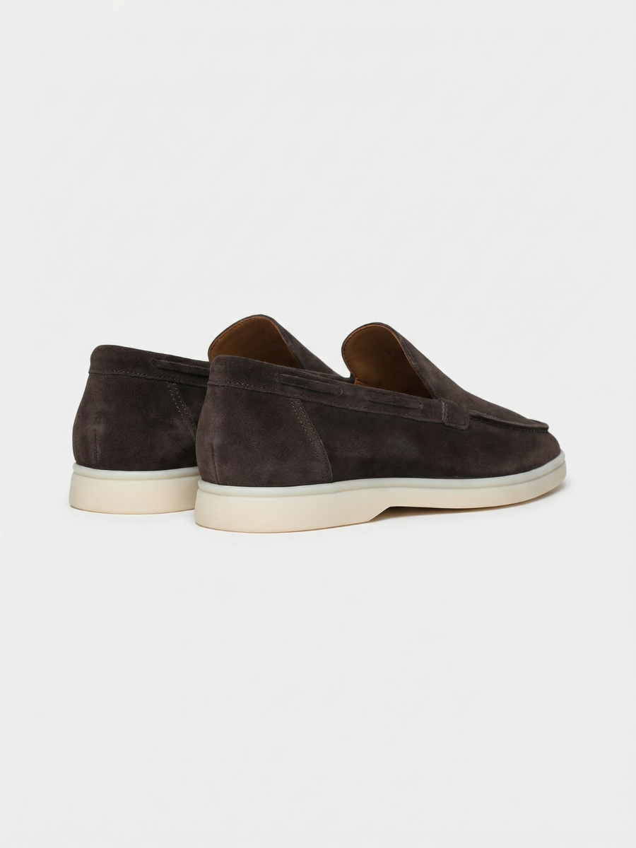 Warm Grey Yacht Loafers