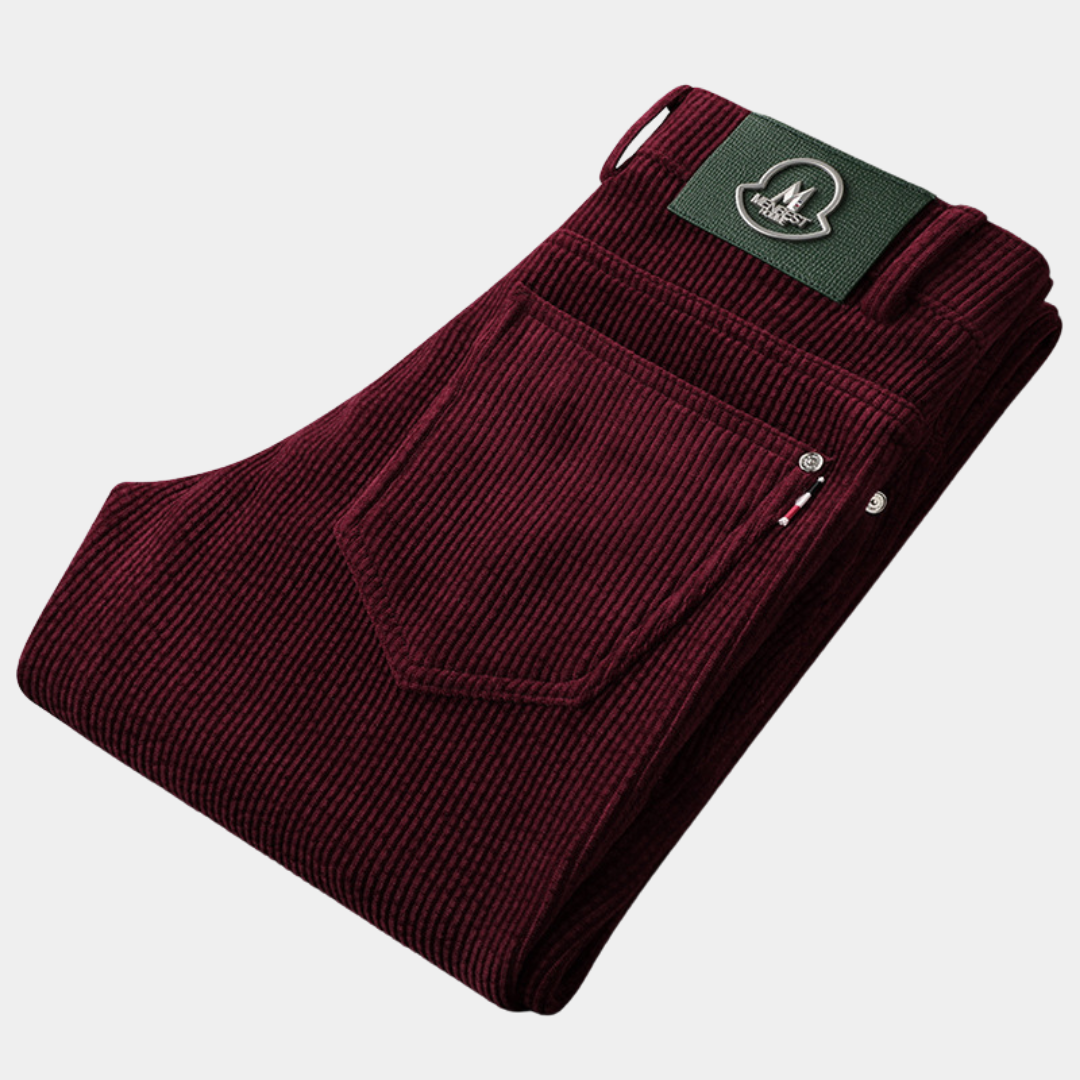 Tailored Fit Corduroy Pants