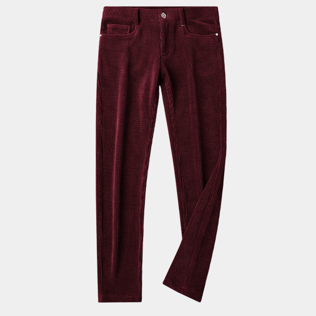 Tailored Fit Corduroy Pants