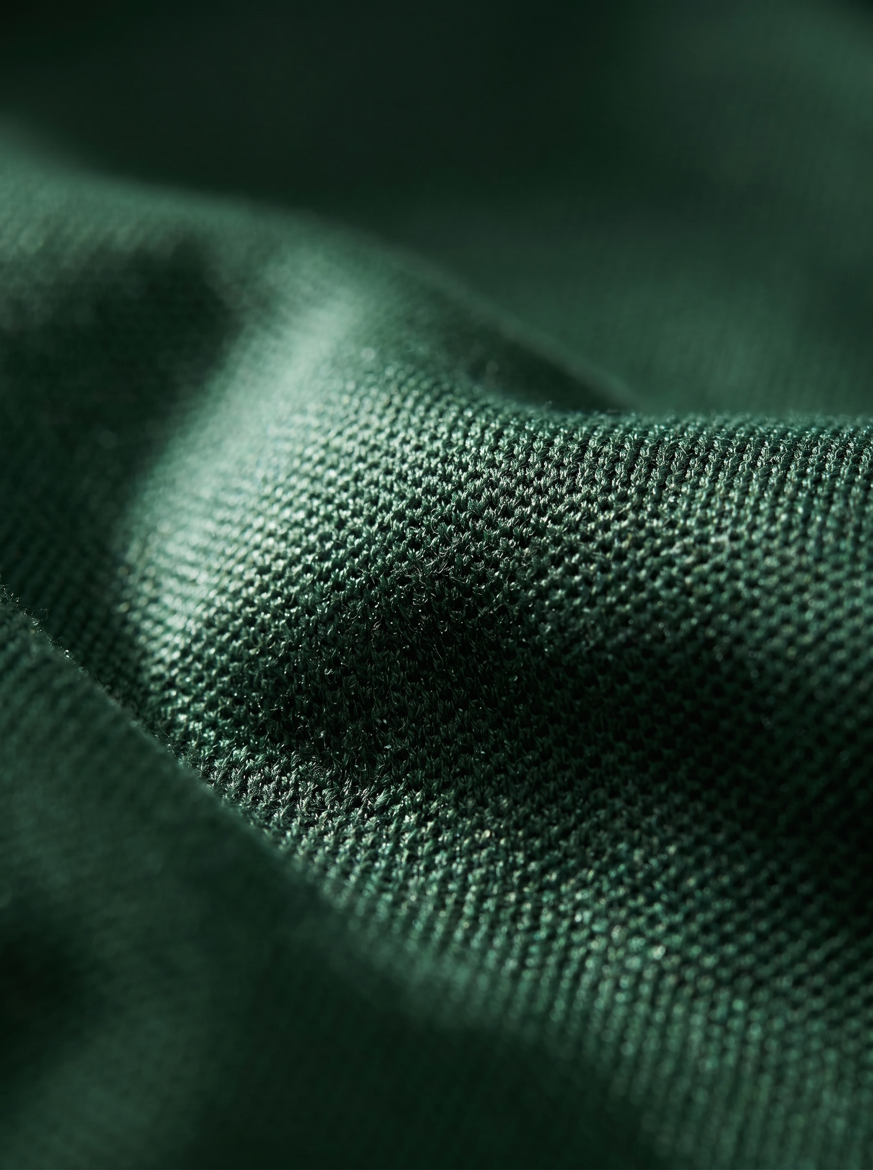 Forest Green Cotton Polo