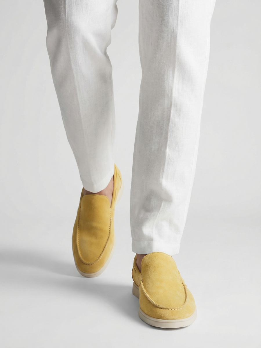 Mocassins Bateau Jaunes