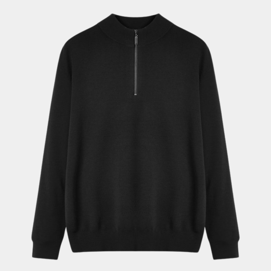 Quarter Zip Sweater