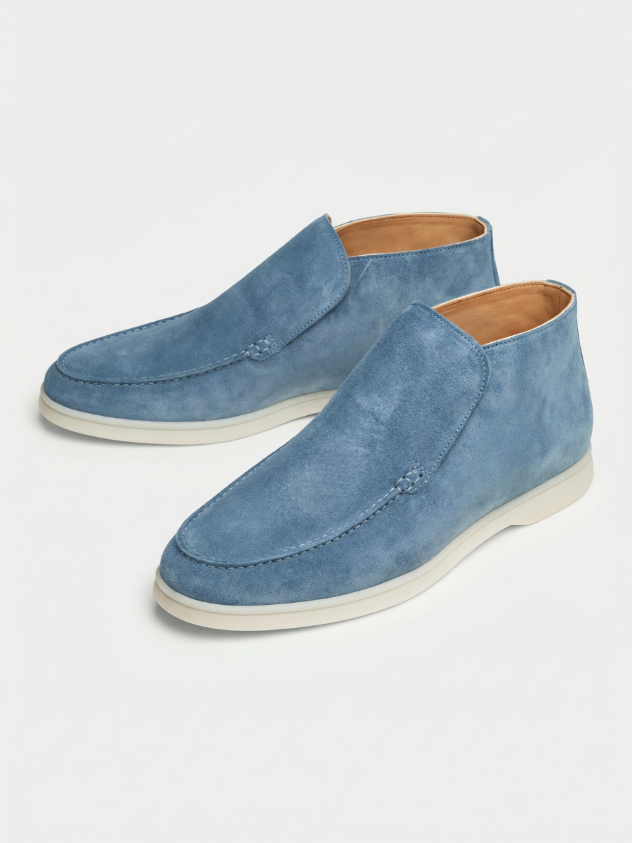 Saffierblauwe Stad Loafer