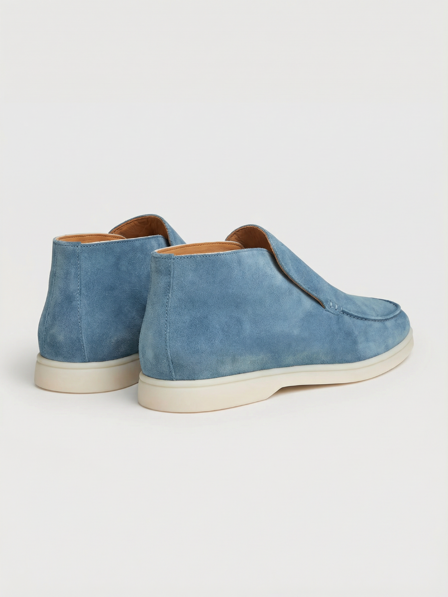 Saffierblauwe Stad Loafer