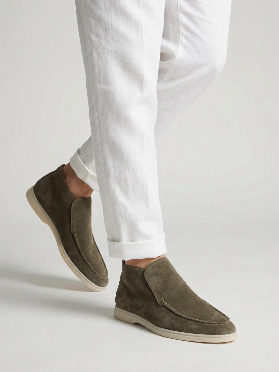 Mocasín City color oliva