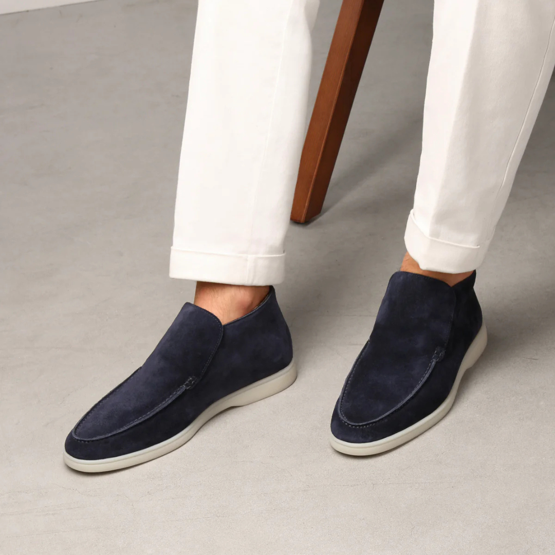 Navy City Loafer