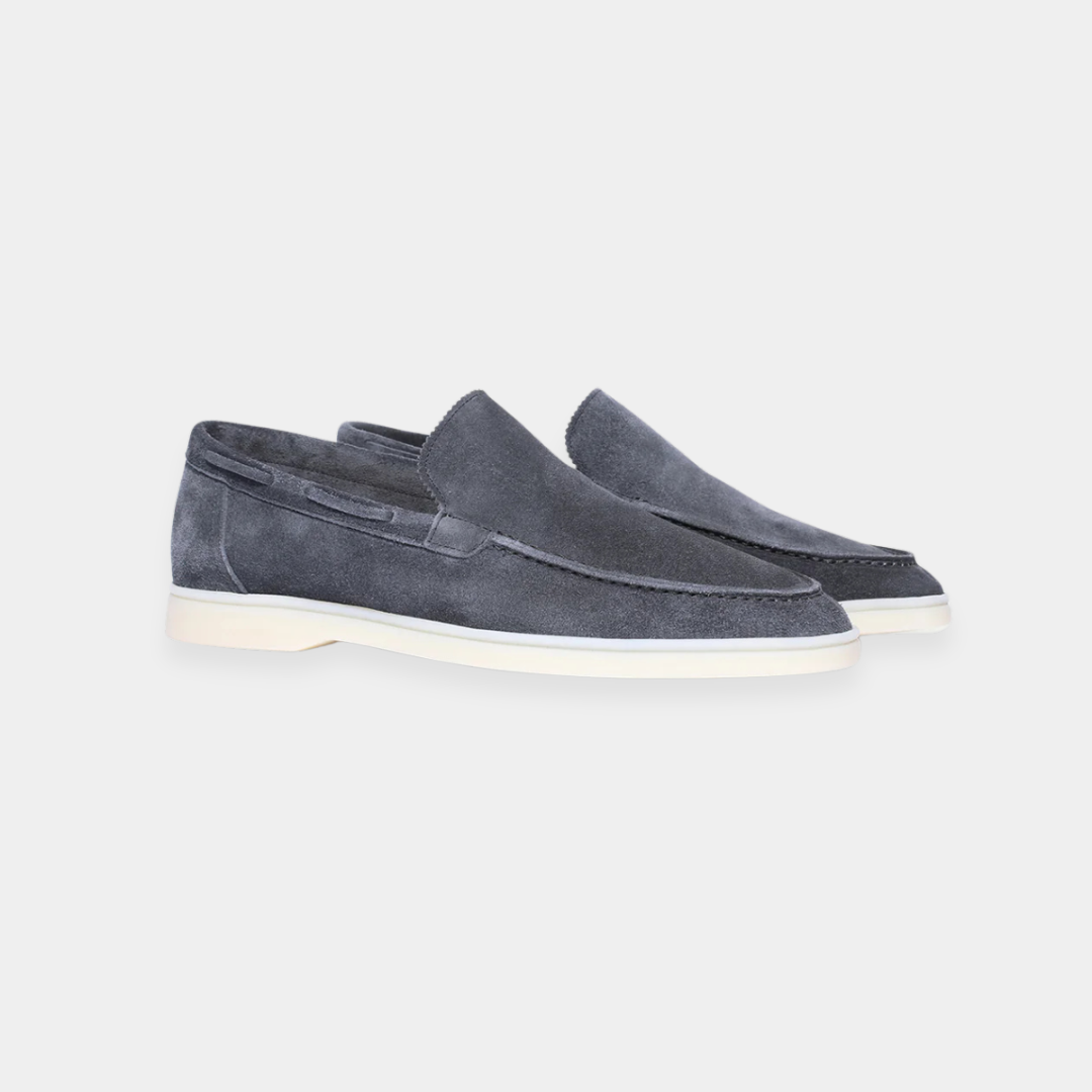 Steel Blue Yacht Loafers
