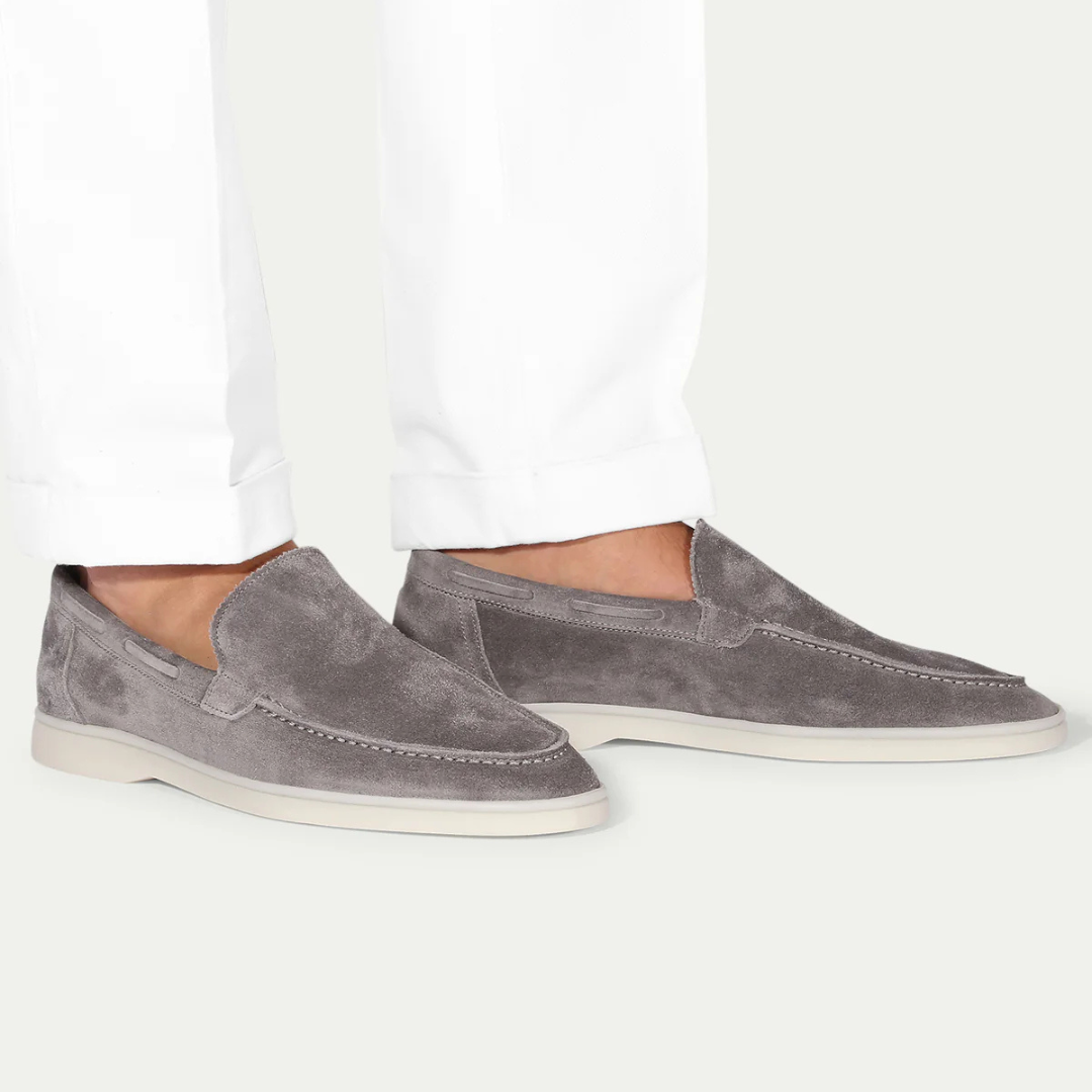 Grey Yacht Loafers
