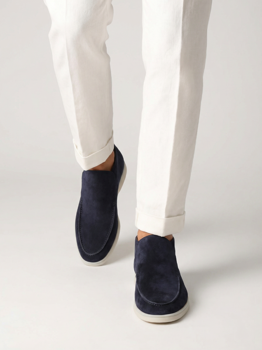 Mocasín City azul marino