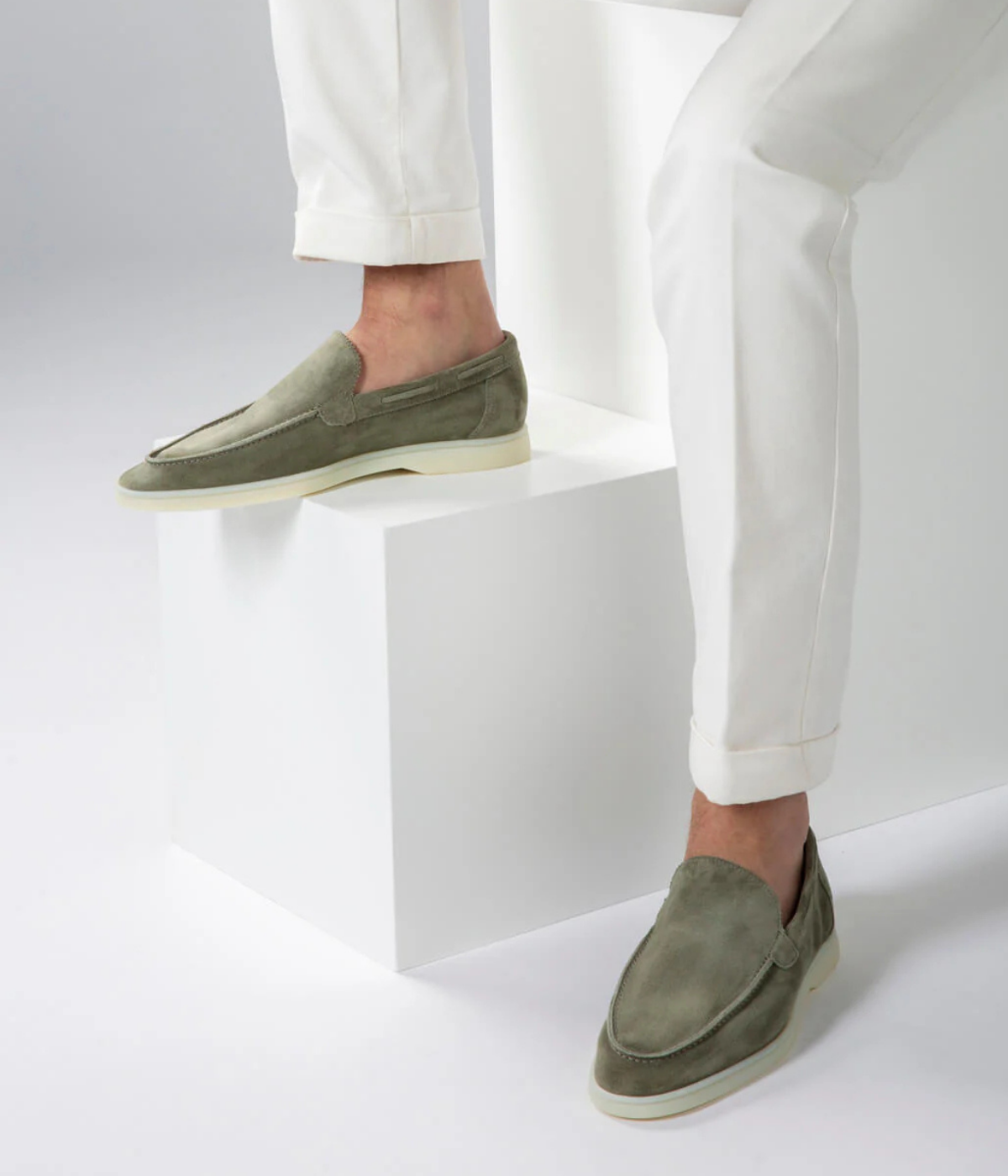 Pistache Yacht Loafers