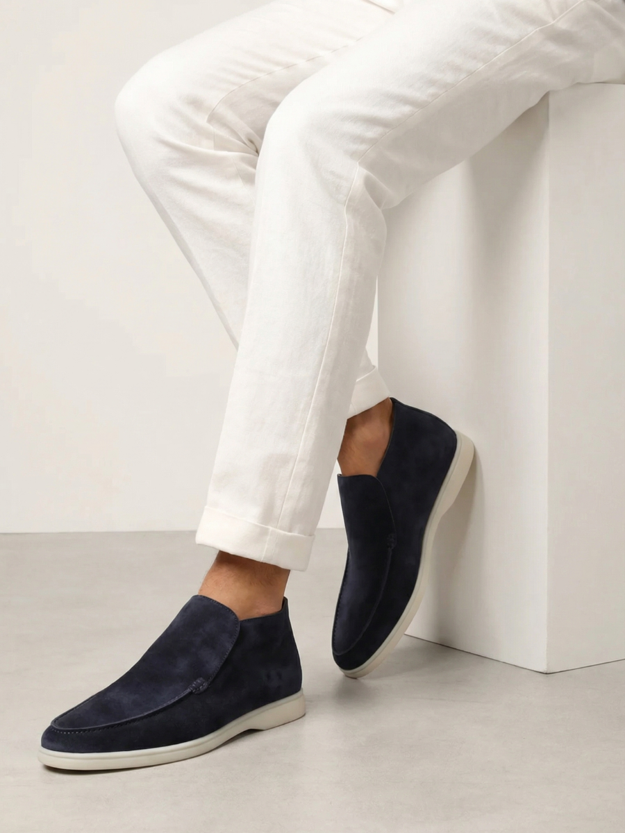 Navy City Loafer