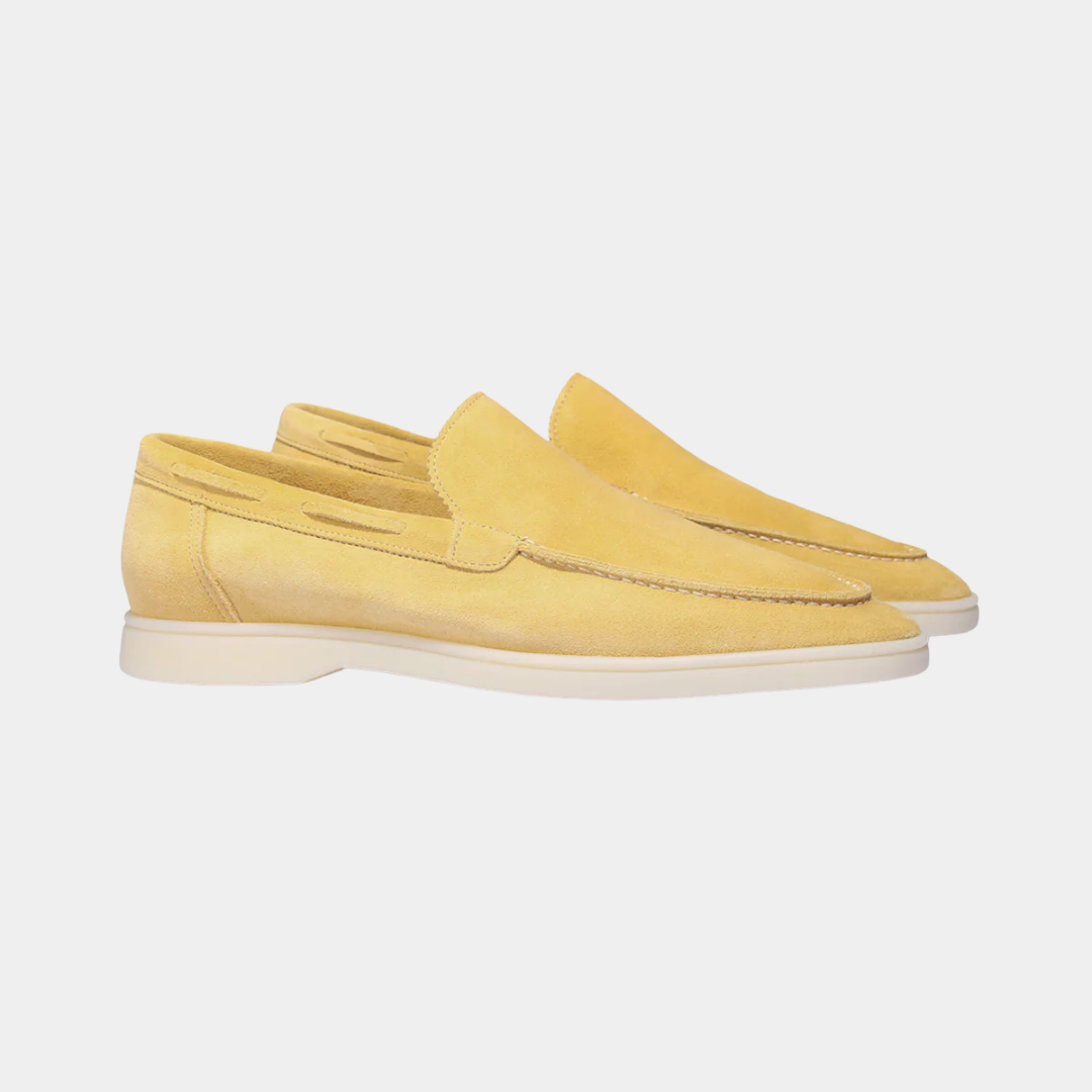 Light Yellow Yacht Loafers