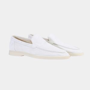 White Yacht Loafers