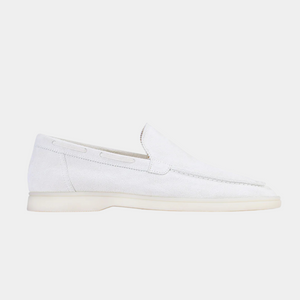 White Yacht Loafers