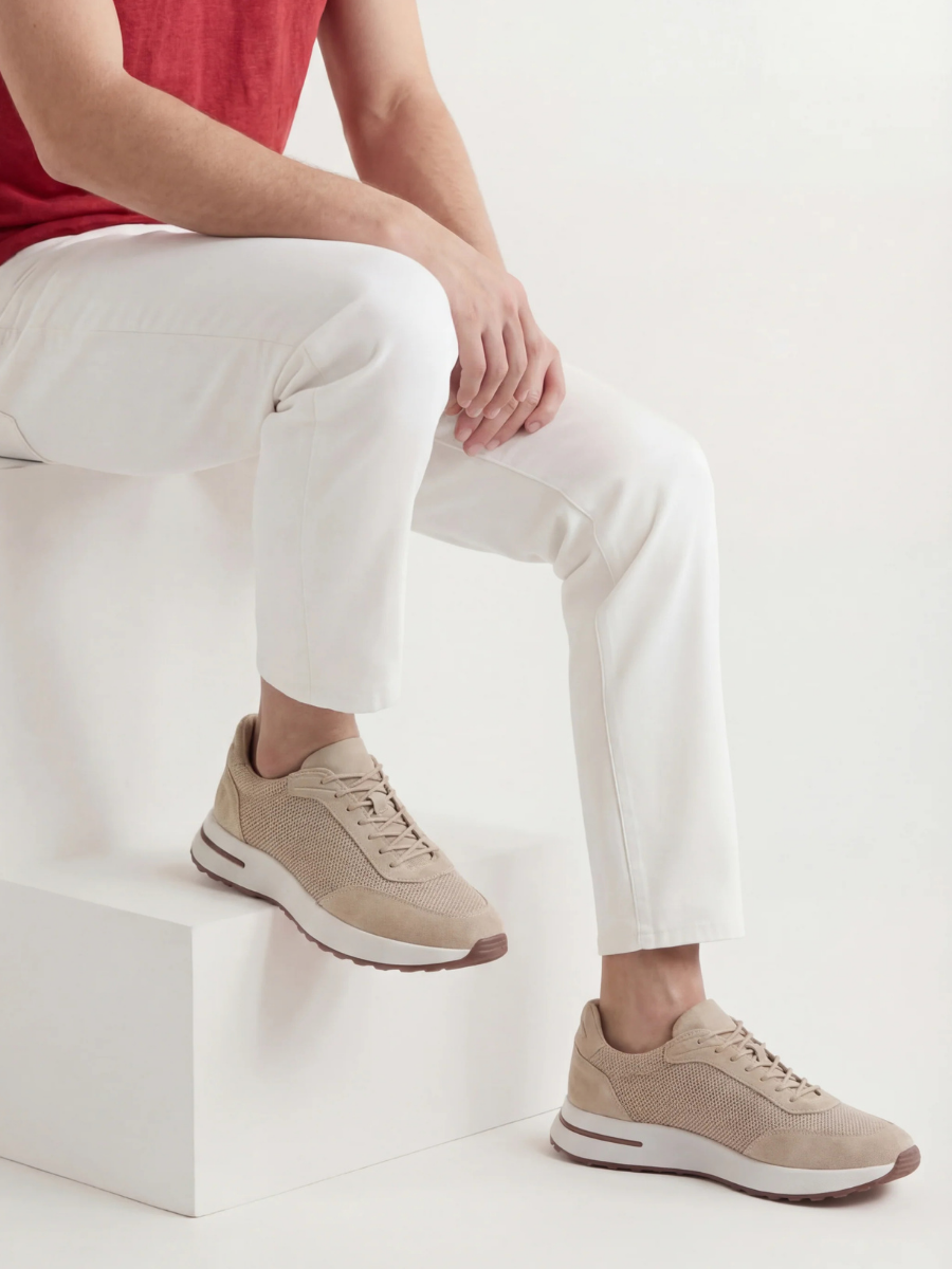 Beige Amalfi Trainer