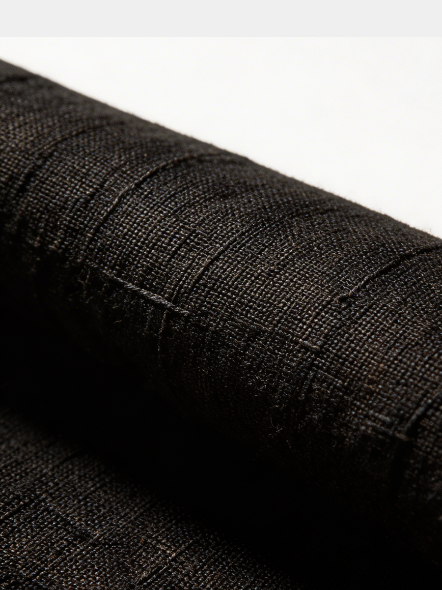 Pantalones de lino negros