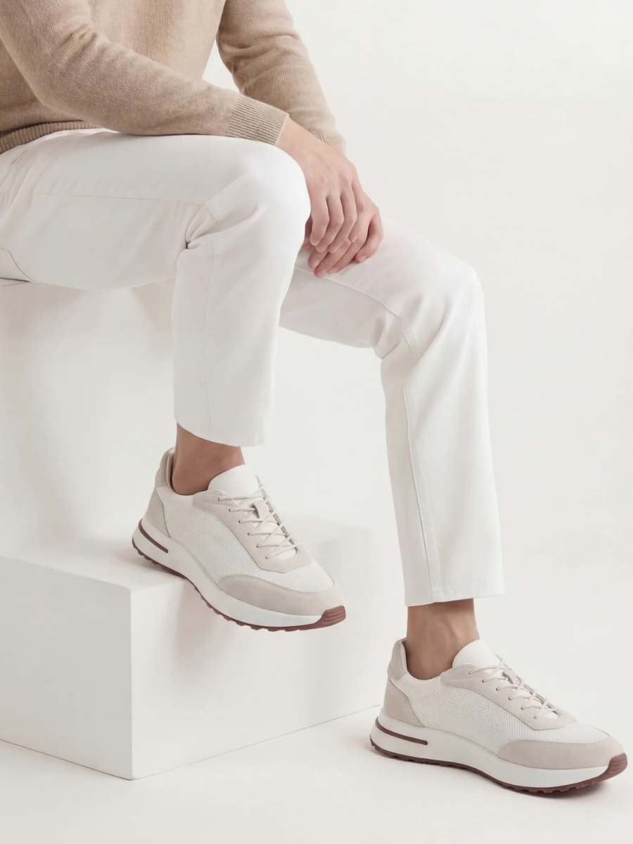 White Amalfi Trainer