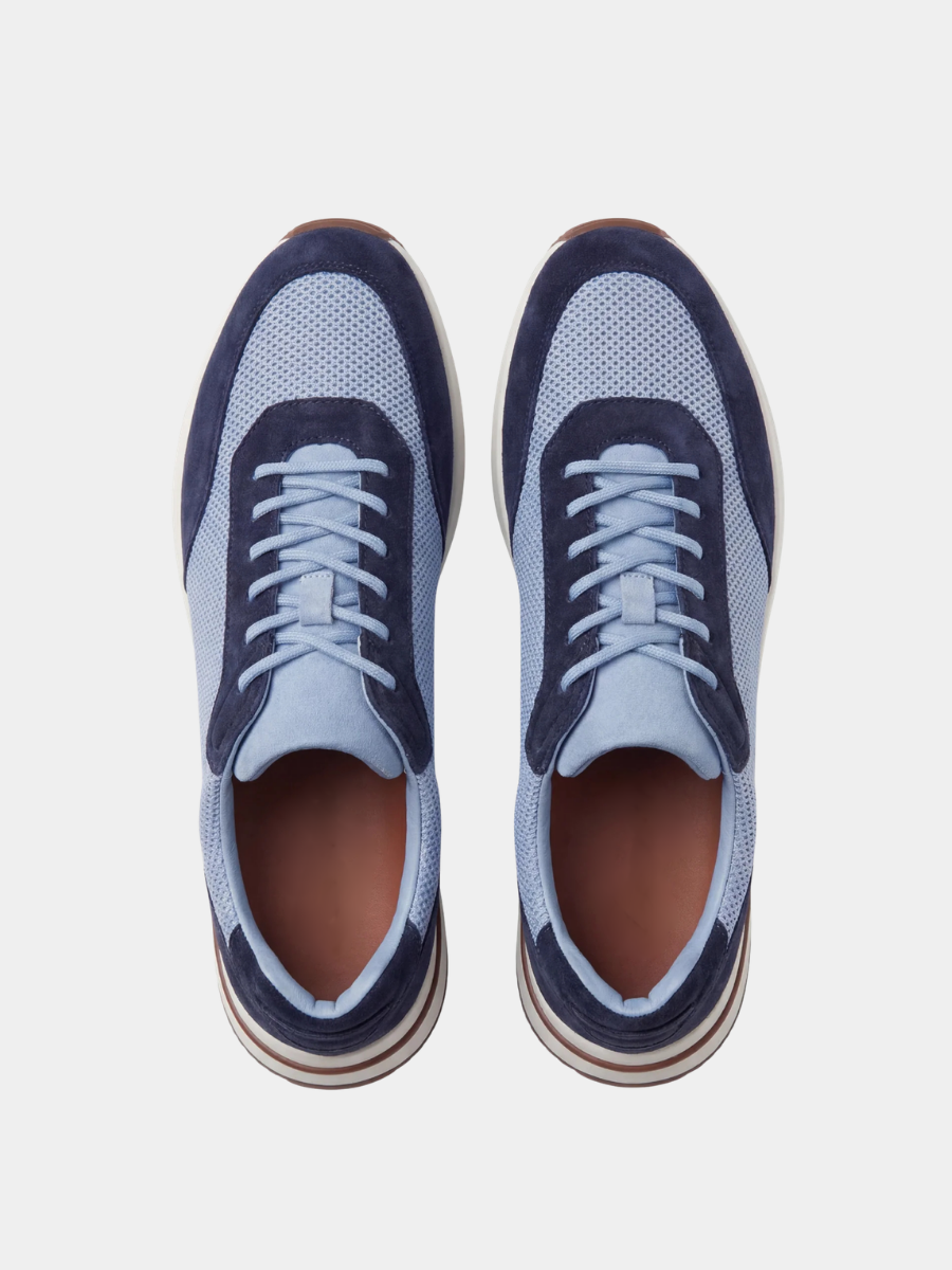 Babyblauwe Amalfi Trainer