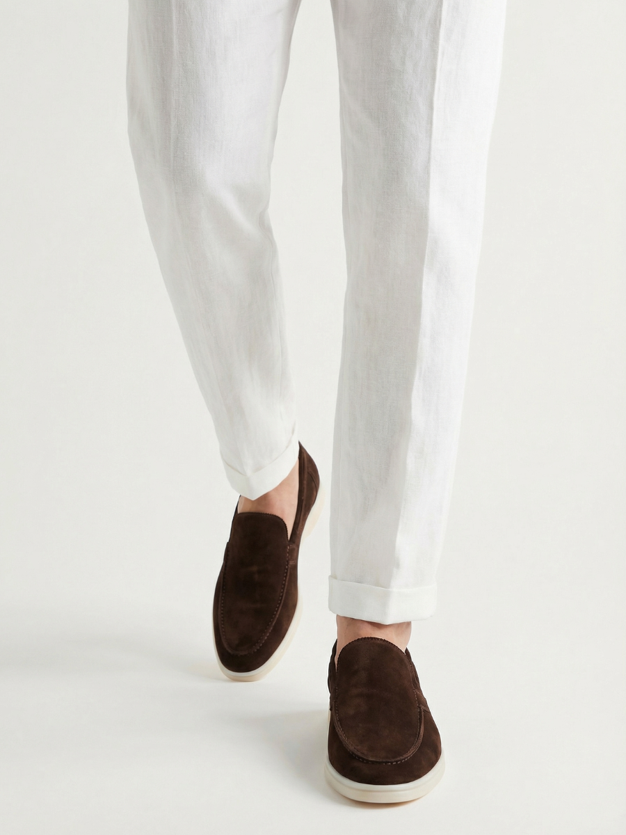 Chocolade Yacht Loafers