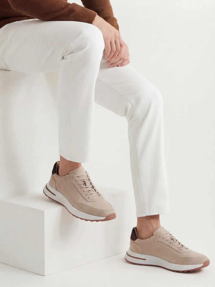 Beige Ravello Turnschuhe