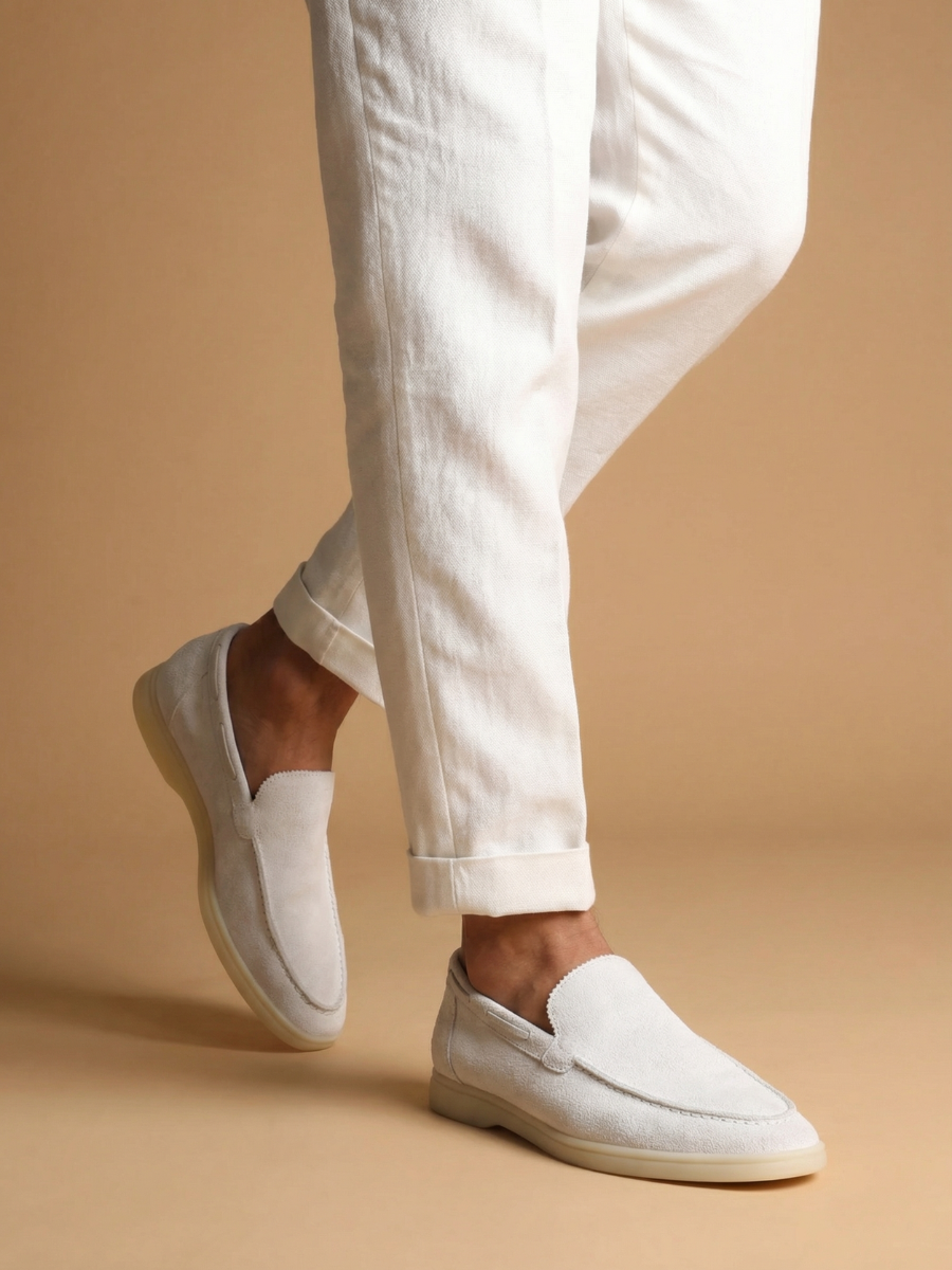 Witte Yacht Loafers