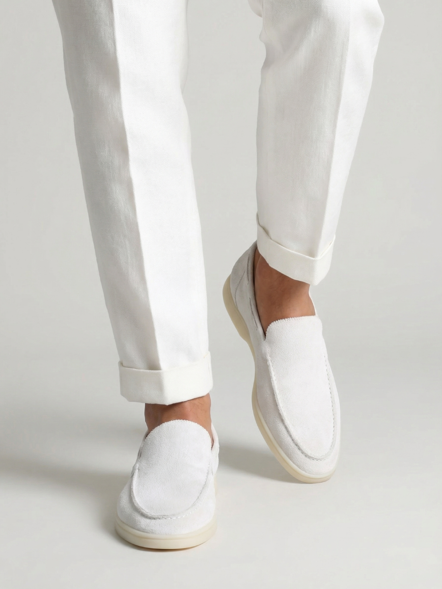 Witte Yacht Loafers