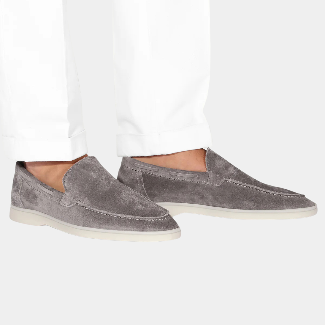 Grey Yacht Loafers