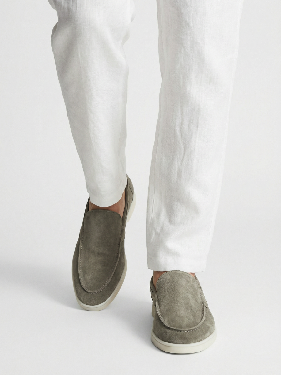 Pistache Yacht Loafers